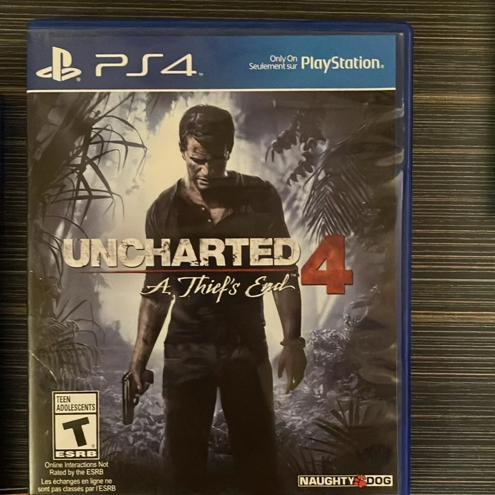 Pre-Owned 5 PS4 Games: God of War/Uncharted/Monster Hunter/NBA2K19/Ark S…